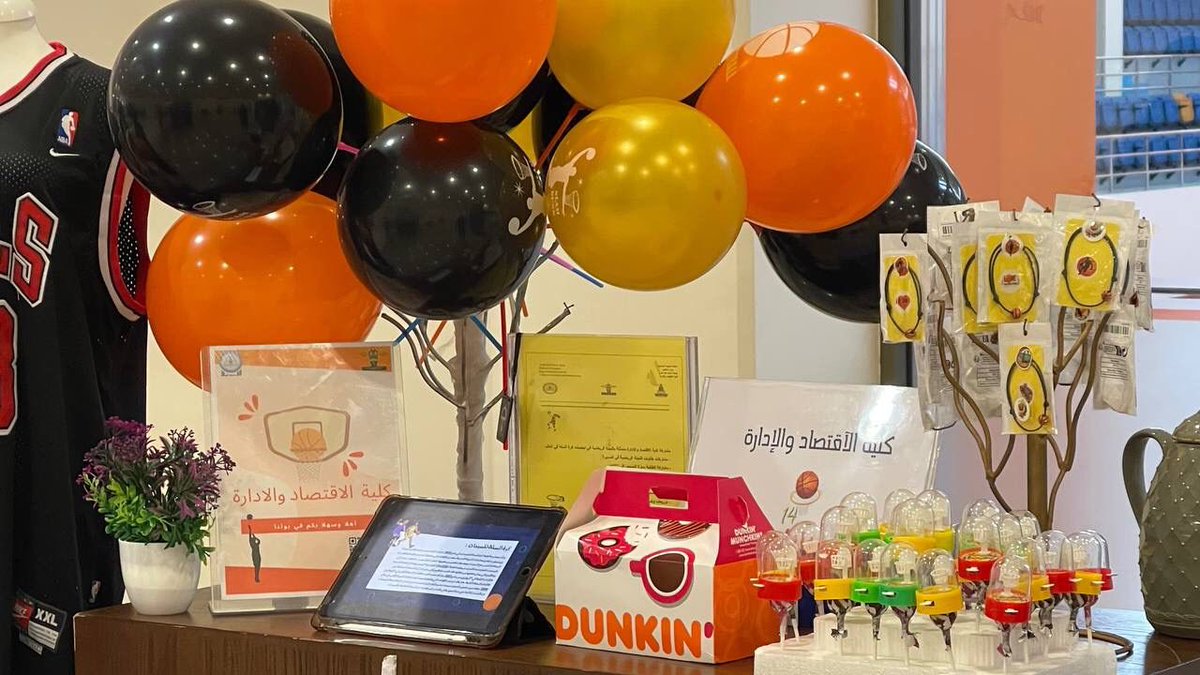 Activities_FEA's tweet photo. ضمن سلسلة الانجازات و بفضل من الله 
حققنا المركز الثالث 🥉🧡🧡.  
في 
'' معرض أبجديات كرة السلة 🏀 ''

شاركونا لقطاتكم المُهجة لبوثنا🤳🏻. https://t.co/BxMMYa3bhJ