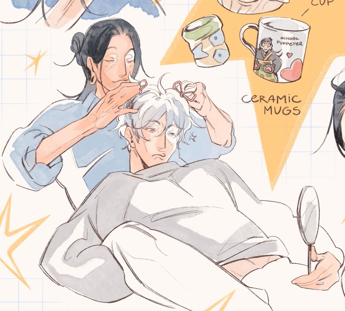 ssailorri's tweet photo. my cute headcanons for Geto🐟

#jjk #GetoSuguru #GojoSatoru #satosugu https://t.co/bAoJNNVfjZ