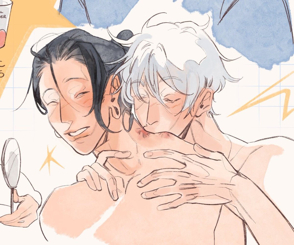 ssailorri's tweet photo. my cute headcanons for Geto🐟

#jjk #GetoSuguru #GojoSatoru #satosugu https://t.co/bAoJNNVfjZ