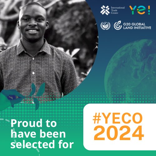 Excited to share that I've been chosen for the Ye! Youth Ecopreneur Programme 2024 powered by the @Ye! Community/ International Trade Centre and G20 Land Initiative! I am looking forward to what this journey entails and the opportunities that lie within.