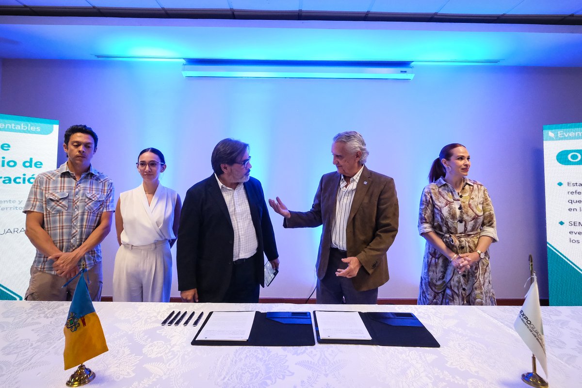 Israelgaroc's tweet image. A través del convenio de concertación, #ExpoGuadalajara se adhiere al #PCAV e inicia con el proceso para obtener su certificación ambiental que implica realizar un diagnóstico metodológico e implementar prácticas de sustentabilidad.