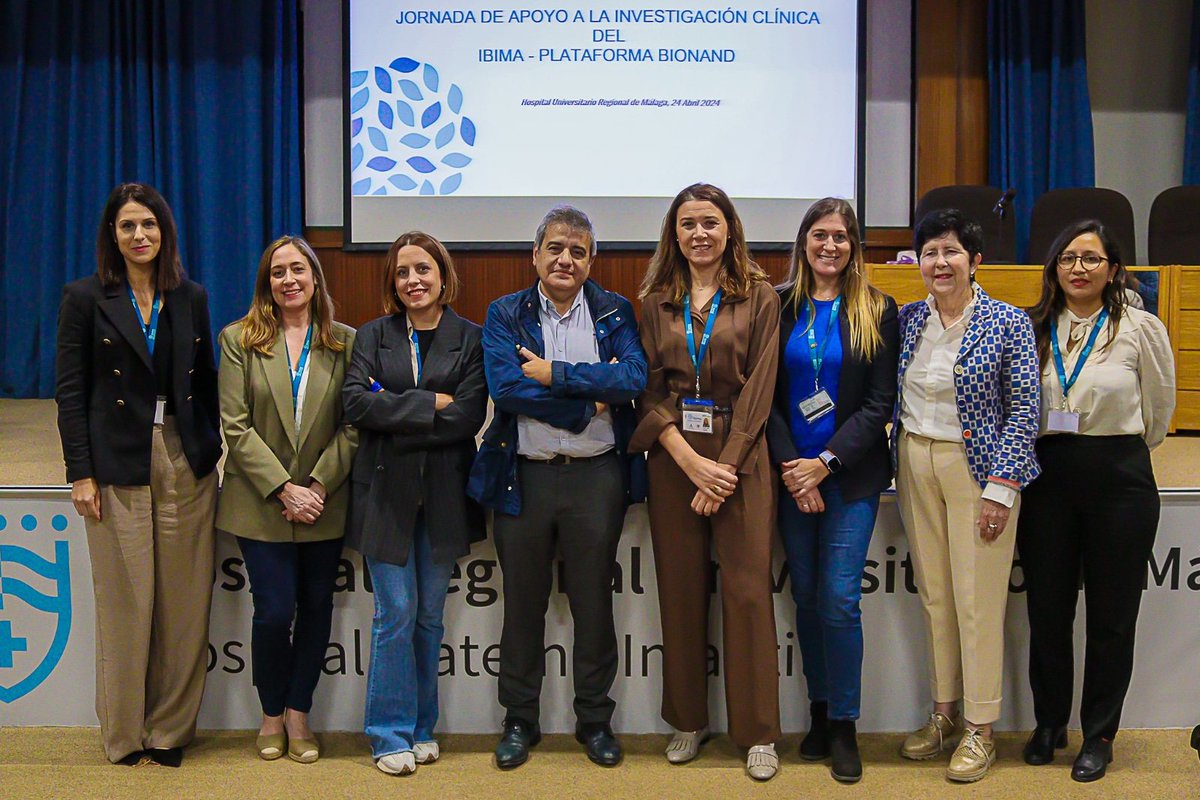_ibima's tweet photo. 🔬🧪 Un equipo de profesionales, que integran distintas unidades y plataformas de nuestro Instituto, han celebrado en el Hospital Materno Infantil de #Málaga [@HRegionalMalaga] una jornada de apoyo a la #InvestigaciónClínica https://t.co/Bx9Q7b5wJ6