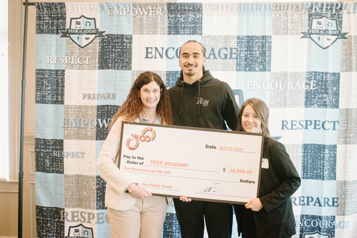 Nico8org's tweet photo. We had the awesome opportunity to attend the annual Peer Academy Hope Invitational in Knoxville this past Monday!

The Peer Academy provides individualized education for children and specializes in the needs of children with autism and other unique learning styles. 

We were honored to make a $10,000 grant to the Peer Academy for their programs for students, and look forward to continuing to support this incredible group in the Knoxville community!