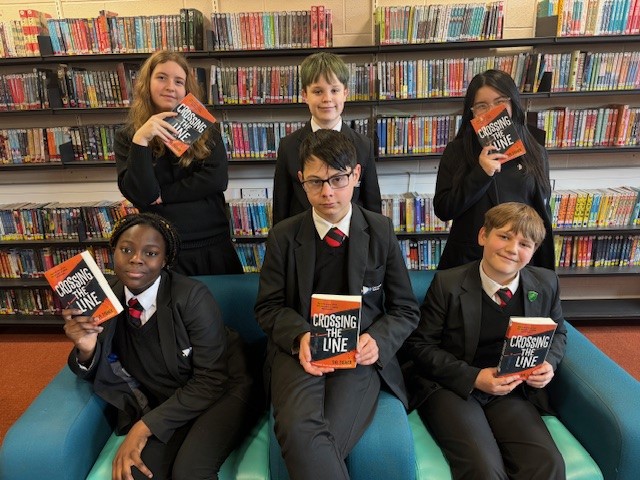 Some of our AMAZING readers kicking off the Carnegie Shadowing Awards scheme with a cautionary tale about county lines & so much more.. This fast-paced & intense book engaged all of us. Brilliant! A must read! @tiafisher_ #LoveReading @deptfordgreen