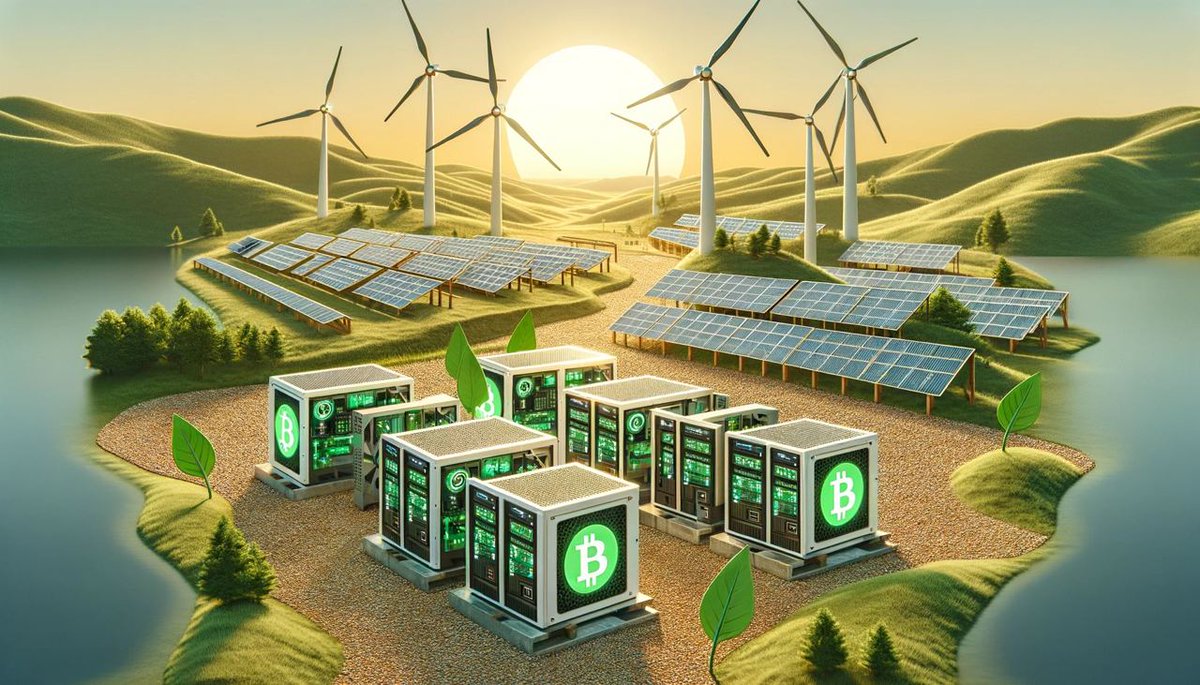 🌍💡 PayPal Pushes for Greener Bitcoin Mining! PayPal's latest research suggests a novel way to make bitcoin mining eco-friendlier! 🌱 By rewarding 'green miners' who use low-carbon energy with extra bitcoin & lower fees, they aim to reduce the environmental impact of mining. 🔄…