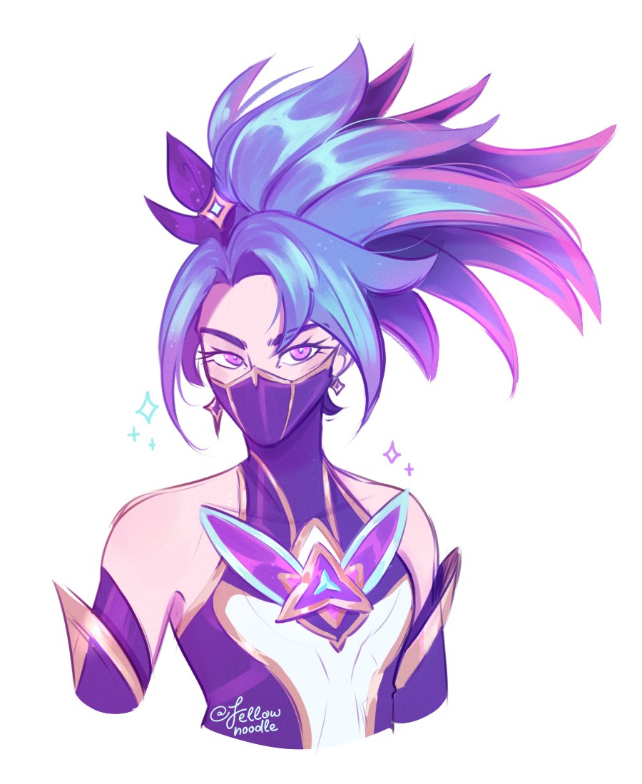 pretty sparkly girl ✨ #akali #starguardian #starguardianakali #artoflegends