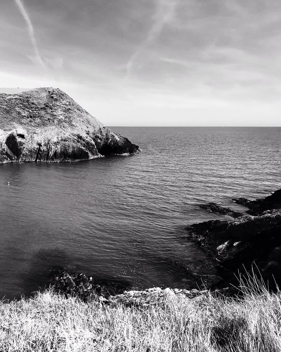 Saturday 🌊🌞 #saturday #sunshine #robertscove #cove #sea #water #beach #cave #cliff #april #spin #drive #cork #ireland #iphoneonly #filter #blackandwhite @pure_cork @corkbeo @yaycork @CorkDaily @LovingCork @CravingCork