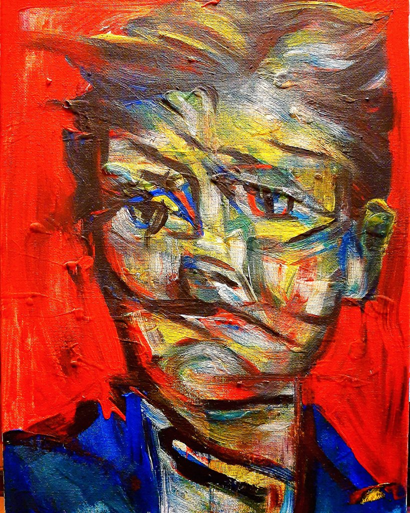 Arthur ☆ Rimbaud 
#arthurrimbaud #writer #poet #literature #frenchliterature #frenchpoem #poetry #portrait #acrylicpainting #canva