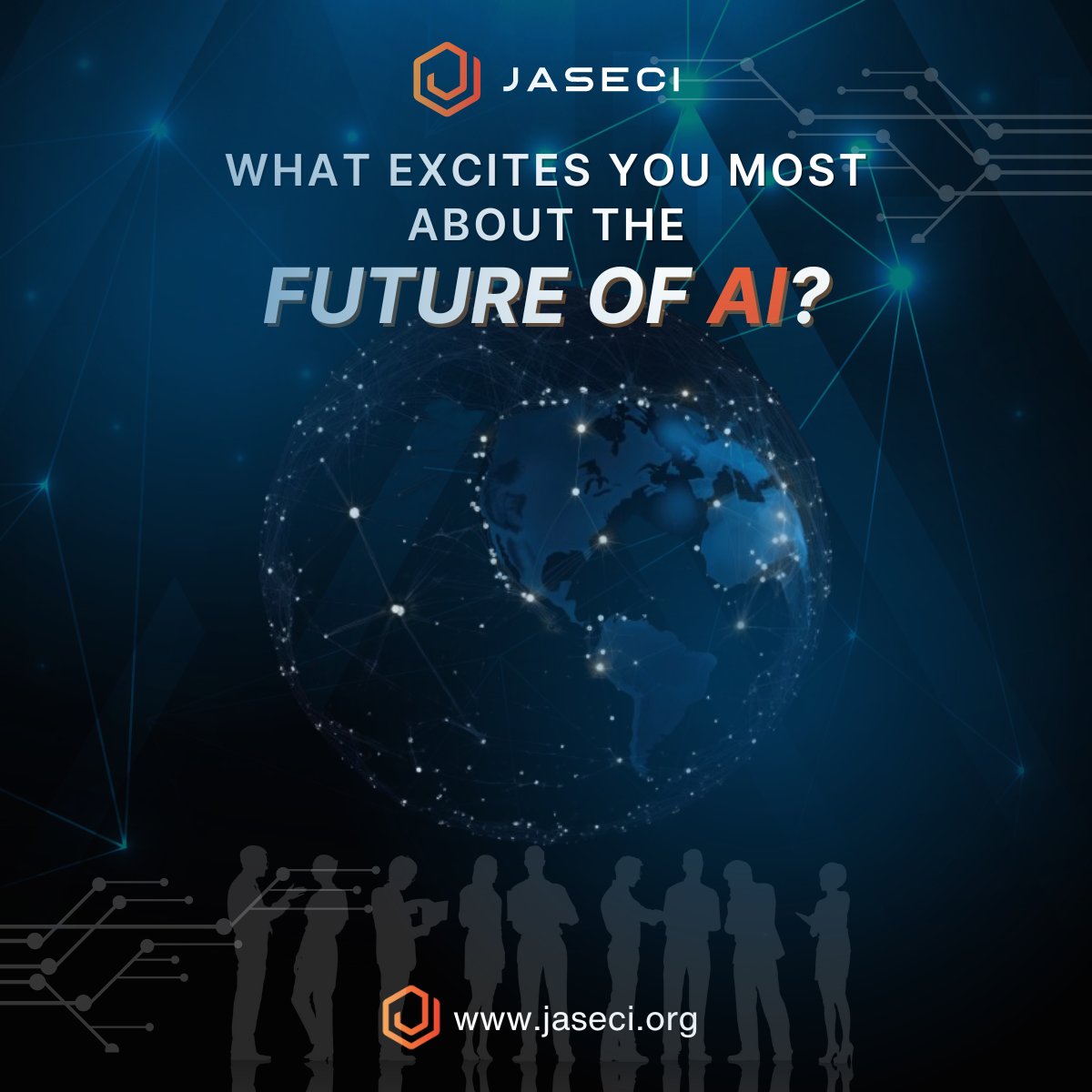 The possibilities with AI are mind-blowing! What aspect of AI's future gets you most hyped? Is it the potential for solving global challenges, the creativity revolution, or something unforeseen?

#Jasecilabs #openai #futureofai #AIRevolution