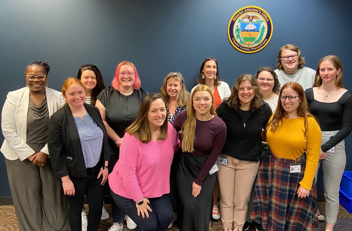 ADMINISTRATIVE PROFESSIONALS’ DAY Today, we celebrate the incredible work done by the administrative professionals who work in the Chester County District Attorney’s Office. Thank you to those individuals who truly are the backbone of the office!