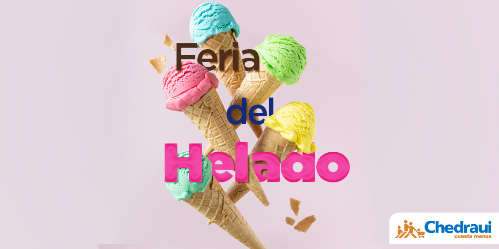 Vainilla, chocolate, limón... tus sabores preferidos 🍦 Cuestan Menos en la Feria del Helado de Chedraui. Elige el tuyo en: bit.ly/3J7ANzM