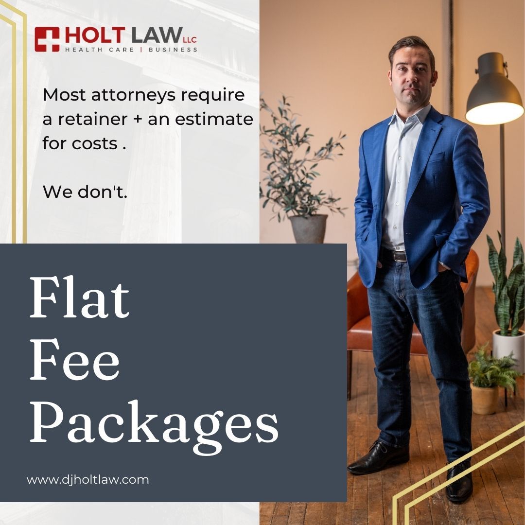 Wait a second -- why don't law firms offer flat free pricing? Here at #HoltLaw I compete on value, not price. That's why we have a pretty unique approach to our pricing packages that work for YOU