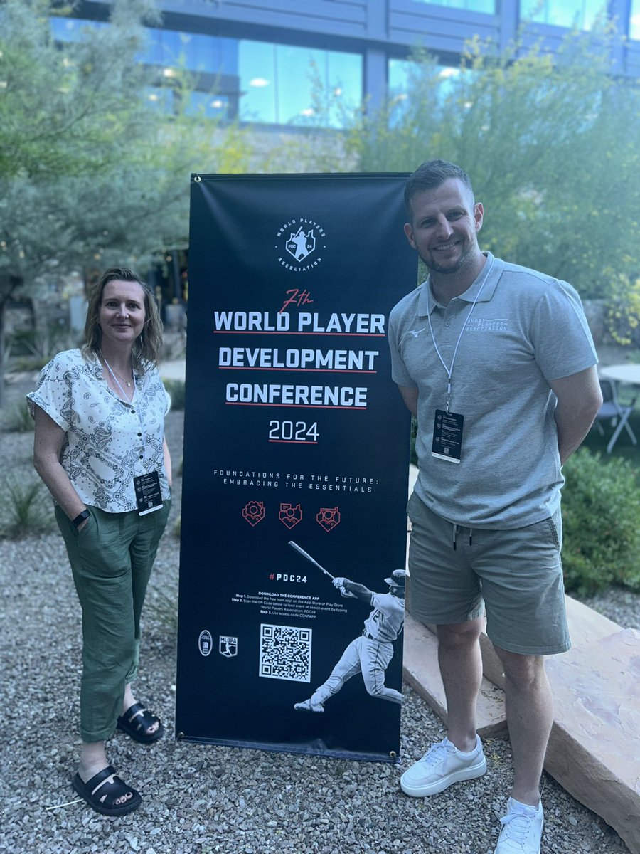 _LukeCheyne's tweet photo. Brilliant first day at the World Player Development conference at the incredible @MLBPA offices in Arizona ๐บ๐ธ
Reconnecting with many fantastic colleagues in the Player Development & Wellbeing space across global elite sport.
@theRPA
@WorldPlayersUtd
@IntRugbyPlayers
#PDC24 https://t.co/Vjdj9spkBI