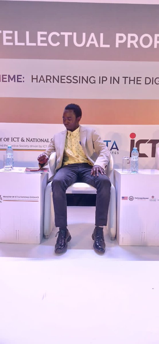 BarackWilex's tweet photo. Today we gathered at Four points by Sheraton under @MoICT_Ug in the #IPConferenceUG. Alot was discussed on how to be innovative & Creative. As a young innovator, what you are doing now will it put you to advantage tomorrow ? @mfaiuganda @usmissionuganda. Together for change #KTA https://t.co/pBRAaYZElm