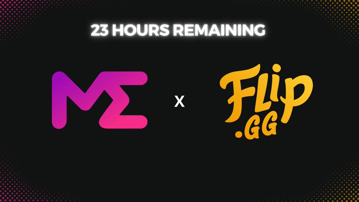 Magic Eden Wallet users,

You have 23h remaining to claim your Free Lootbox⏰

Prizes up to $1000 are waiting for you💸

Instantly claim by signing into Flip•gg using the ME Wallet 🫶