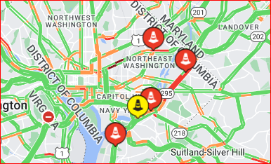 WTOPtraffic's tweet photo. Issues to / from the district? You bet! Updates on the 8s. #DCTraffic #PGCo
LISTEN LIVE •
https://t.co/Q2UFdtc6K1
Tune • 103.5 • 107.7 • 103.9