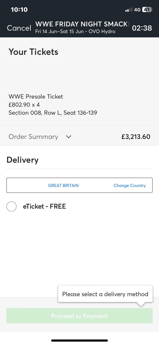 Rossbell141's tweet photo. @trixilix @WWE Tell me about it 4 tickets for a family is a absolute joke https://t.co/6uMSaxu3Uy