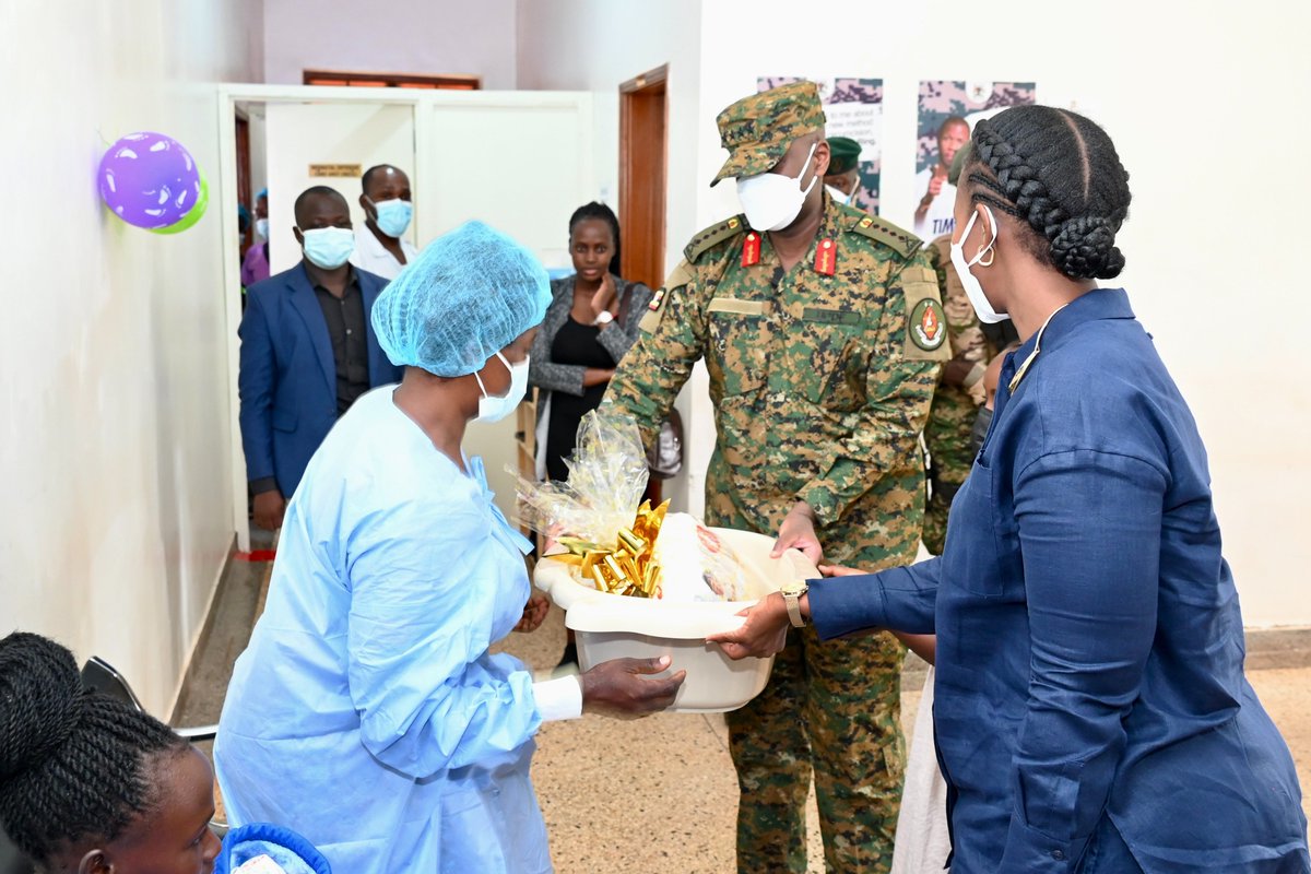 I want to take this opportunity to thank the thousands of people from Uganda, and from outside the country who sent me birthday wishes. I appreciate all the love and support. It is very heartening. Today, Charlotte and our youngest daughter joined soldiers of SFC in planting 50