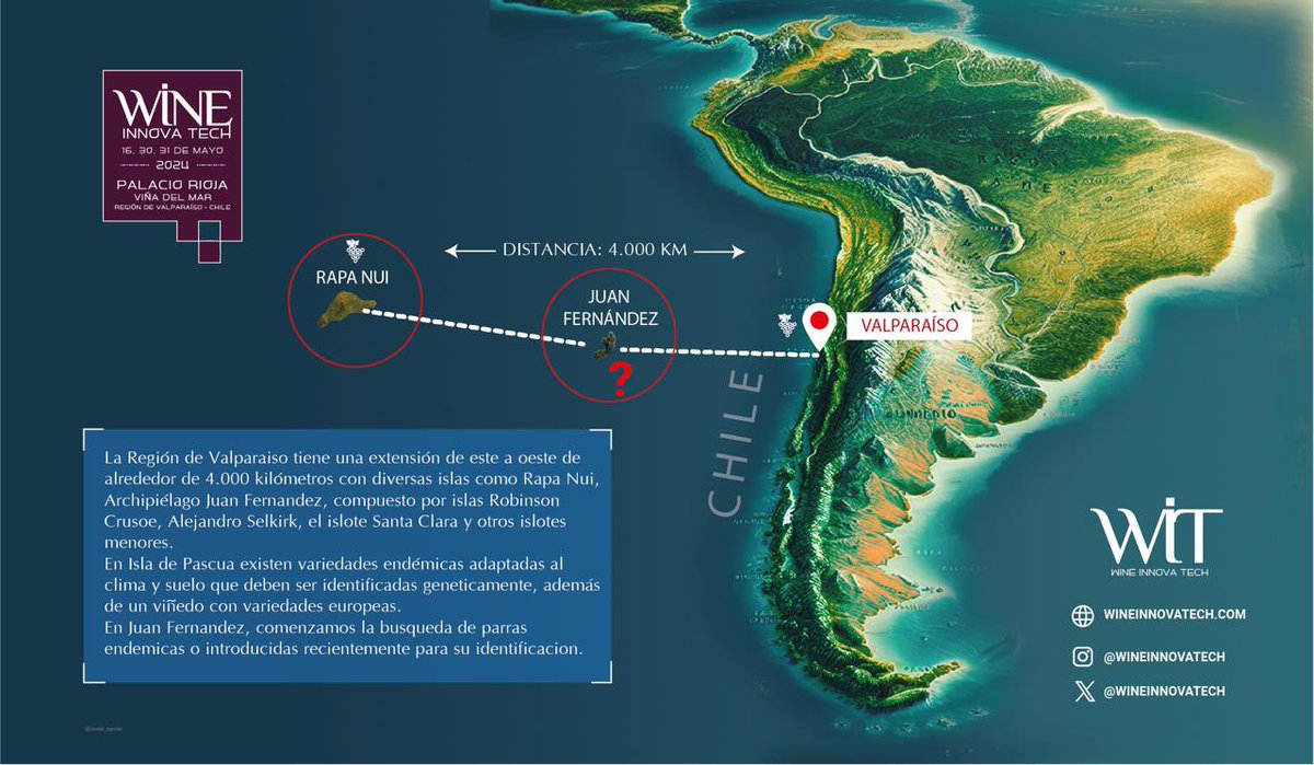 #InnovacionVitivinicola en  <a href="/wineinnovatech/">Wine InnovaTech 2024</a> y en especial, tema de rescate genético de vides endémicas chilenas 🧬 🧬 👀 Viene a Chile #EttoreDelLupo, #enologo italiano de gran trayectoria en rescate de viñedos antiguos y creación de vinos a partir de parras abandonadas! #BioTech