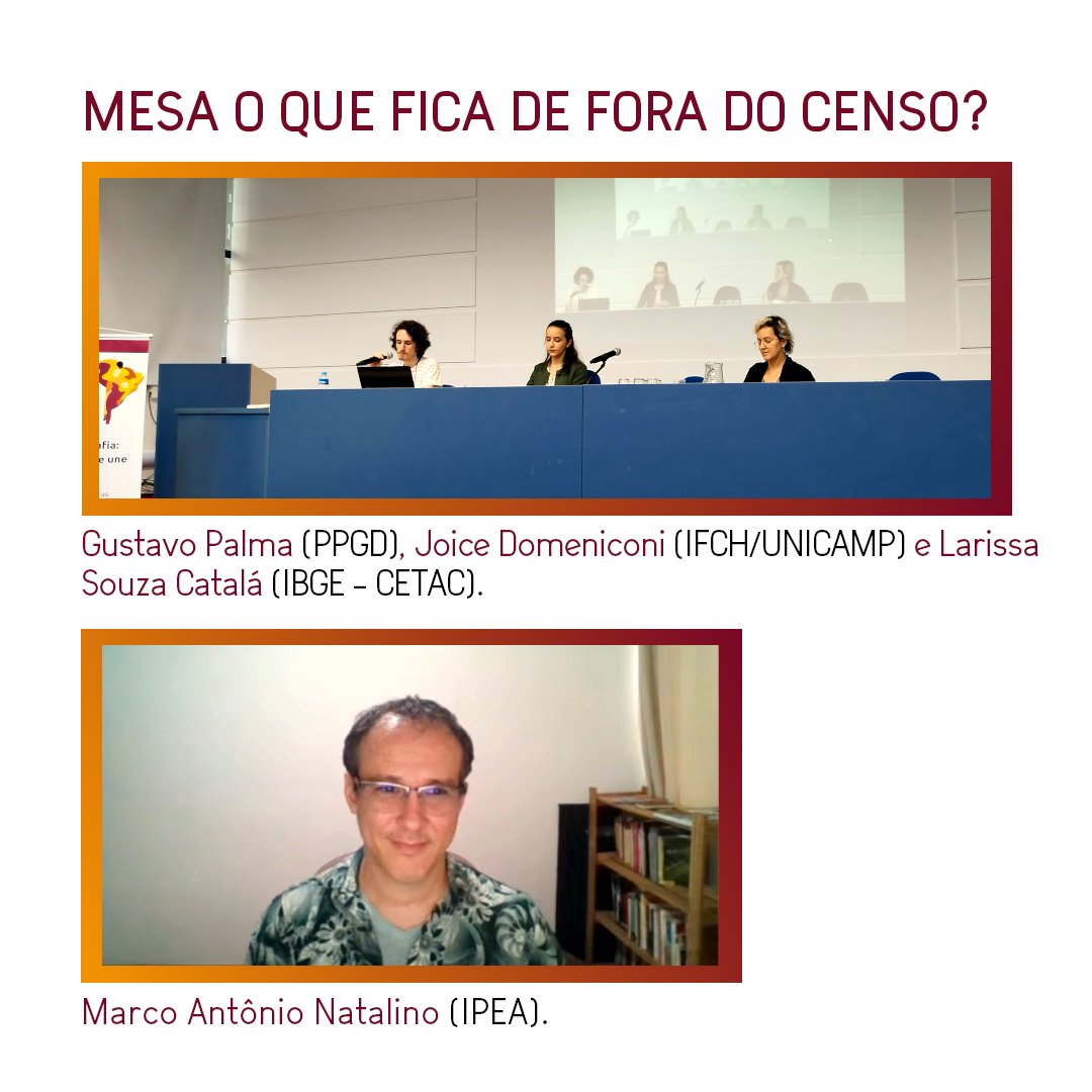 Nessa semana, começou a Segunda Semana da Demografia UNICAMP. 

Aqui reunimos os registros da cerimônia de abertura e da palestra "O que fica de fora do Censo?" que ocorreram no dia 22 de abril.