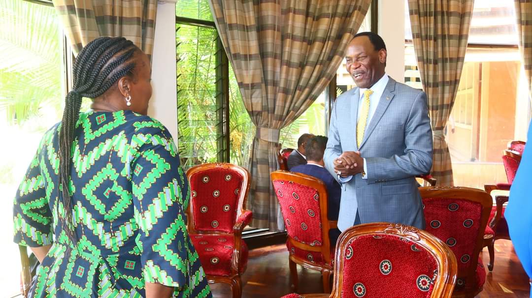 Visited Parliament this afternoon to discuss some development matters with my area MP Hon. Eng. Vincent Musyoka aka Kawaya (Mwala) and was humbled by the warm reception and interactions with several MPs led by Deputy Speaker Gladys Boss Shollei, my former colleague at NMG and…