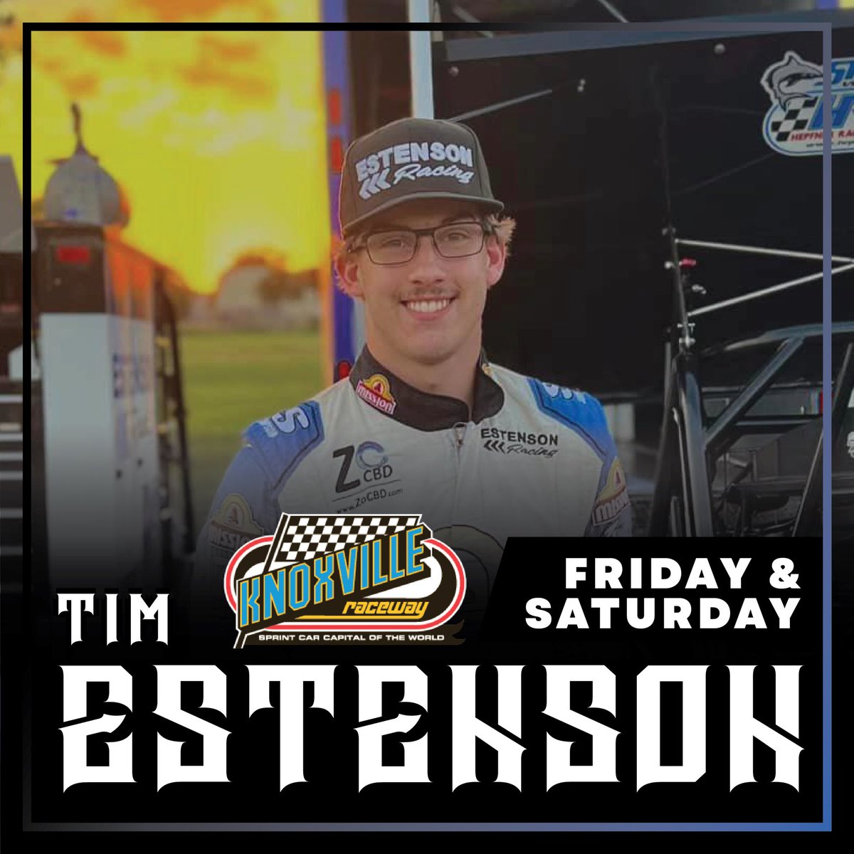 A @WorldofOutlaws weekend at @knoxvilleraces is up next for @estenson_tim fresh off his season-opening win! #TeamILP