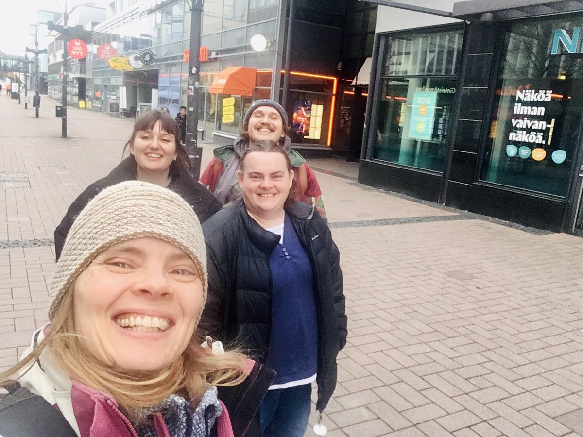 duplouy_anne's tweet photo. A long and busy day behind us! Excellent plenary by @foodwebs, lots of info from @VeronikaNLaine @luomus, great talks on #SNPs, #Haplotypes #geneticDiversity #Inbreeding and much more! And active poster session! Good start to #FinMolEco24! @UniEastFinland https://t.co/YSCpgZh4Qa