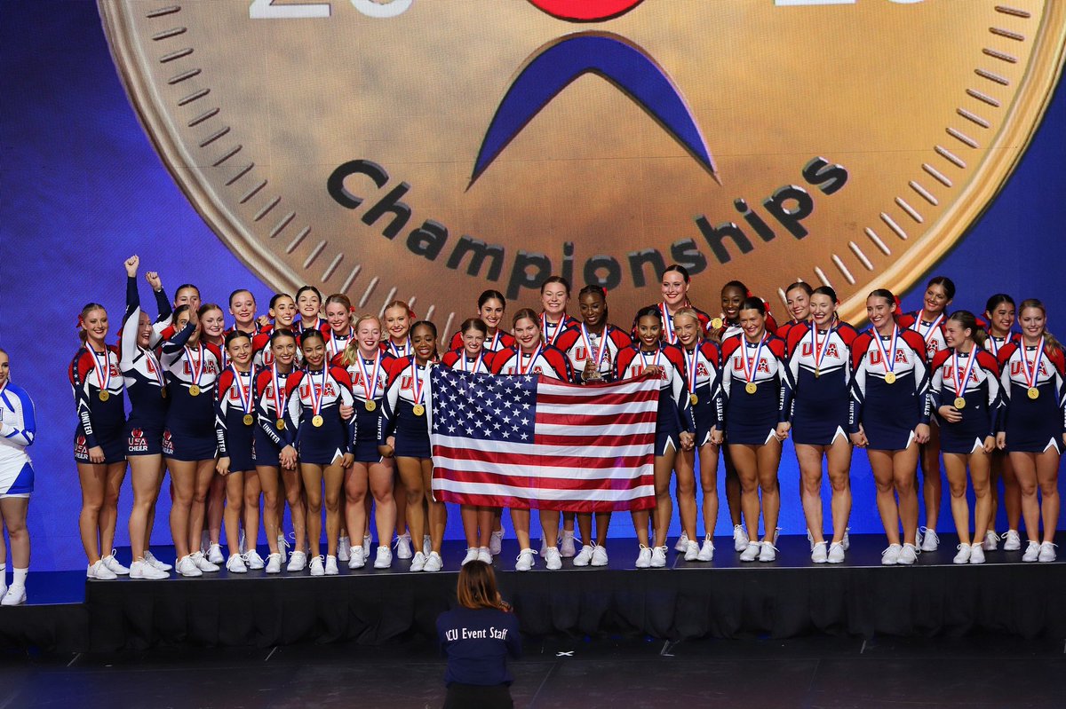 Tomorrow! Watch 💻️ On the Olympic Channel (Olympics.com) @olympics 🐺🇺🇸 🇺🇸: Cora, Malea, Angelina & Alex 🏆: 2024 ICU World Championships 🌎: Thursday - Semifinals 🏅: COED Premier - 12:33 PM 🏅: ALL GIRL Premier - 2:25 PM 💻: Watch for FREE: