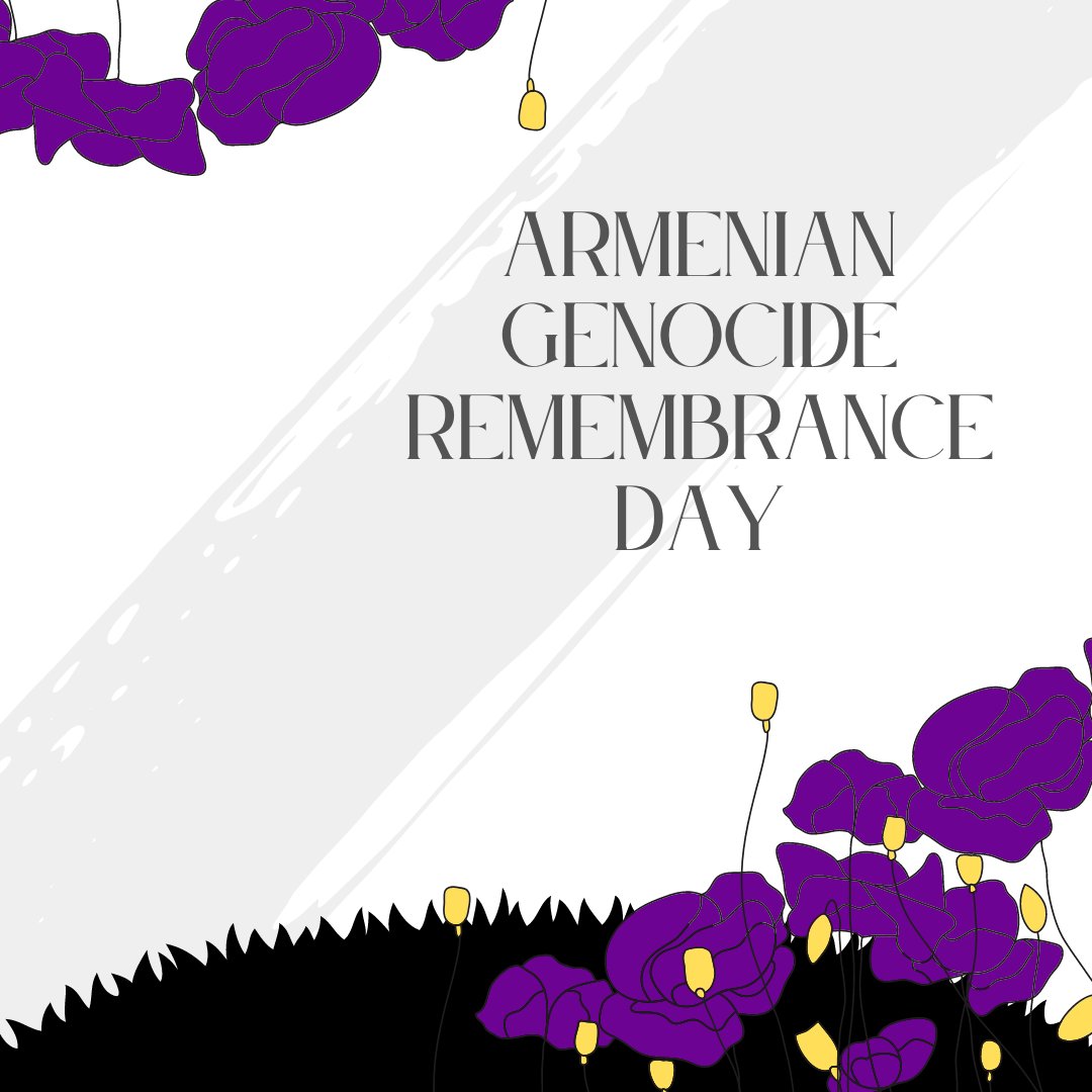 On April 24th, we remember the victims of the Armenian genocide of 1915. 

Let's honor their lives and stand up against hate and violence. 🙏🕯️ 

#ArmenianGenocideRemembranceDay #NeverForget