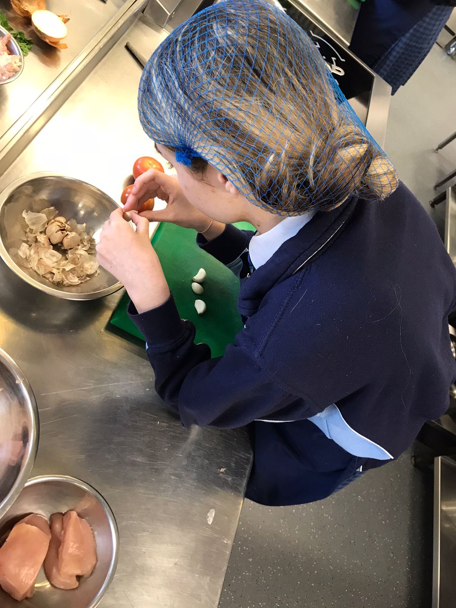 Very privileged to be working in @b_and_fc new kitchen! It is our last preparation session before the big Young Chef Competition! #BeEngaged #Ambition #BeYourBest #ShineLikeAStar