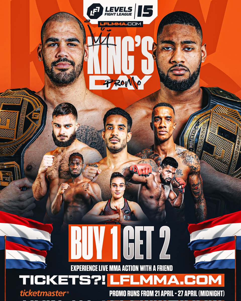 𝟮 𝗳𝗼𝗿 𝟭 is back!

Celebrating 𝙆𝙞𝙣𝙜'𝙨 𝘿𝙖𝙮 👑, we bring back the 2 for 1 offer - buy 2 tickets for the price of 1!

Valid for this week ONLY

🎟 Visit 𝙇𝙁𝙇𝙈𝙈𝘼.𝙘𝙤𝙢 🎟