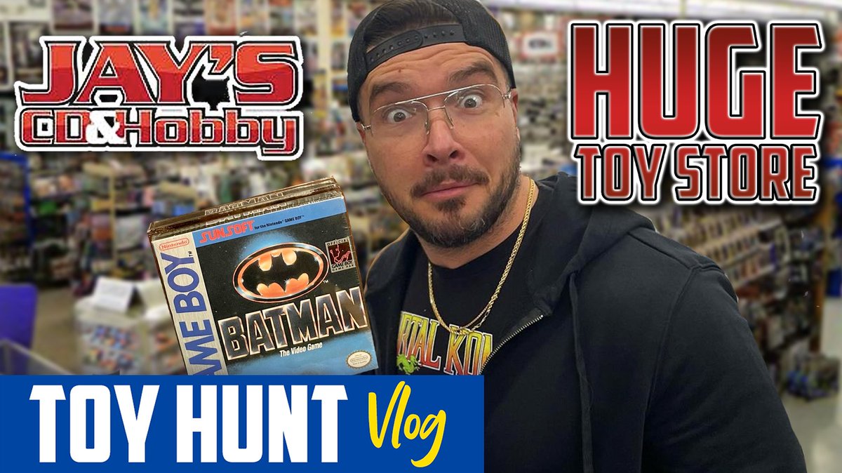 🚨 BRAND NEW TOY HUNT 🚨 From @JaysCDandHobby in Iowa! Plus @AEWbyJazwares sent me exclusive prototype video footage of my @AEW figure!!!!! 📺 youtu.be/gNIWi4r4DFs?si…