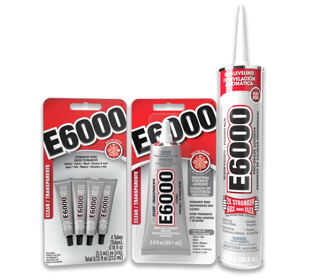 E6000 ® is an adhesive formulated to meet high performance industrial requirements. It is a non-flammable, vibration proof product that forms a permanent, waterproof bond. E6000 offers extreme flexibility and can be used indoors or out.  #waterproof #E6000 #repair #fix #adhesive