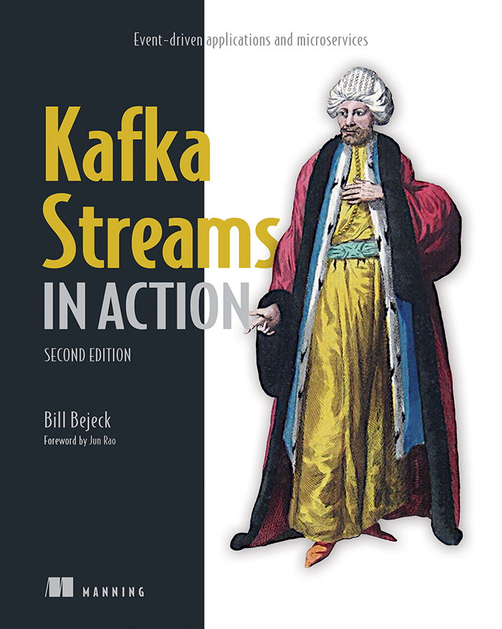 ManningBooks's tweet photo. 📣Deal of the Day📣 Apr 24
45% off TODAY ONLY!
Kafka Streams in Action, 2E & selected titles: https://t.co/DcpsoLASzY @bbejeck #KafkaStreams #kqsIDB #eventstreaming
Now in print! Discover how to create event streaming applications on the amazing #ApacheKafka platform! https://t.co/PCpKjr4jAz