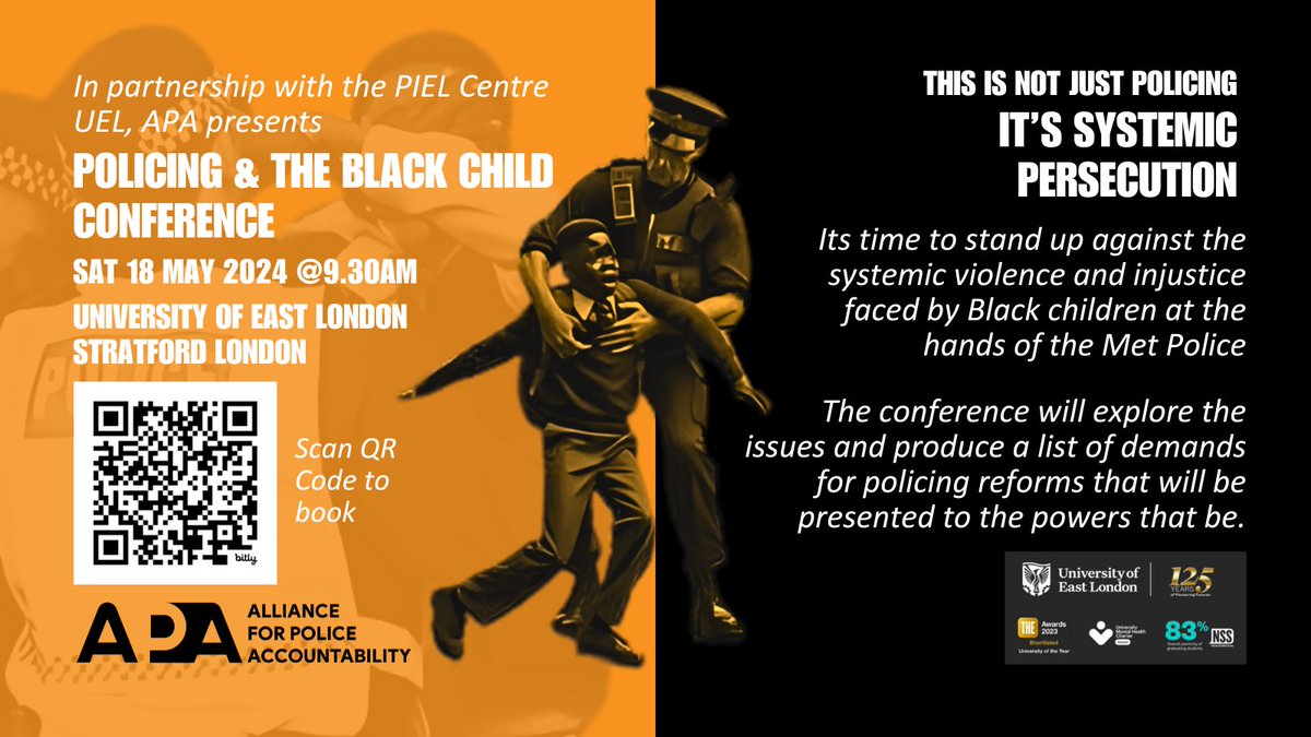 It starts with a Police search; it ends in community trauma. Break the Met Police cycle of violence and the racial profiling of black children. The time to act is now. #Policing #TheBlackChild #MetPoliceRacism #APA