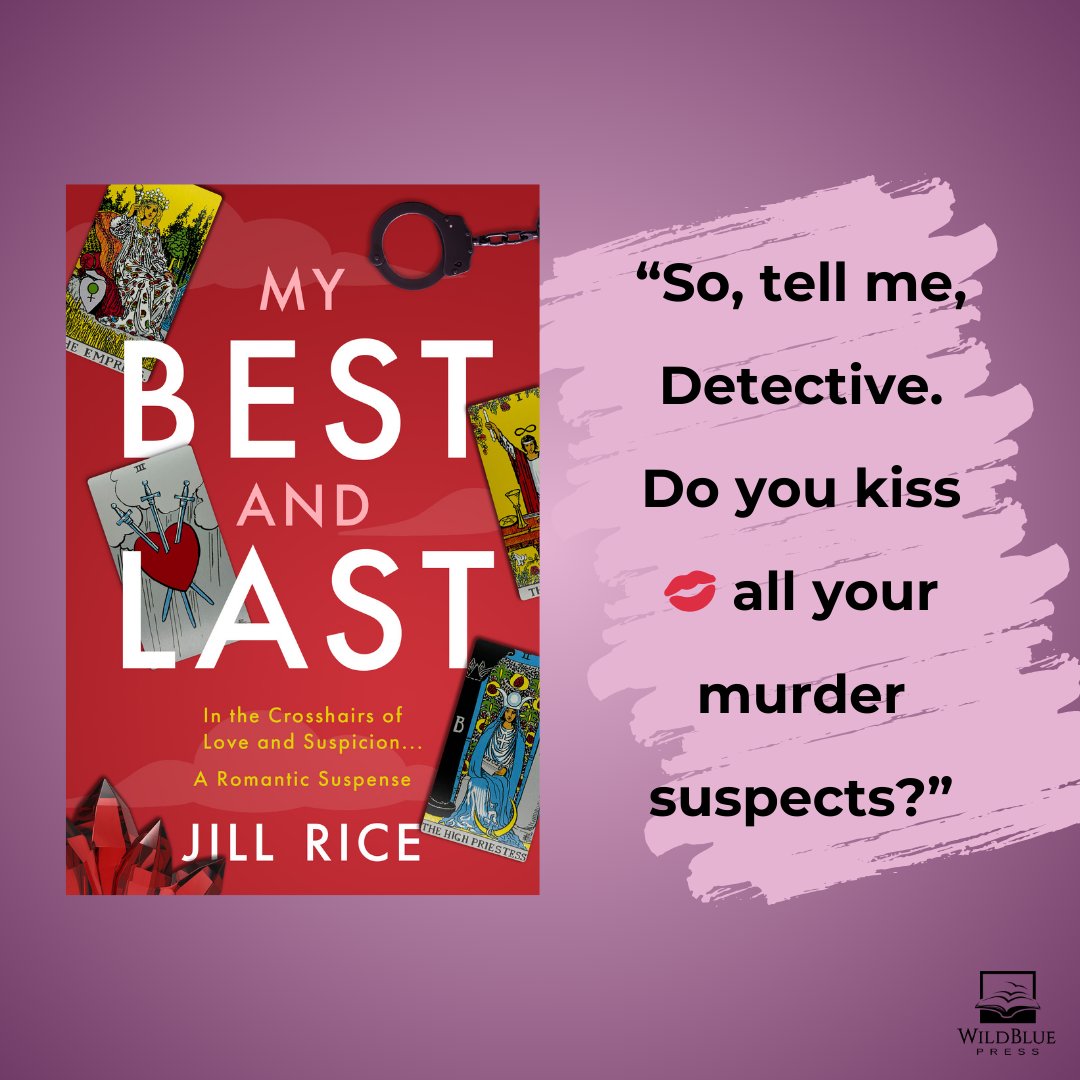 The attraction is undeniable between Detective Chan and Cal! But can anything happen if Cal doesn't prove that she is innocent? Find out in our newest Romantic Suspense: wbp.bz/mbal #MyBestandLast #JillRice #Romance #Suspense #WildBluePress #IAN1 #TYB #BMRTG #SNRTG