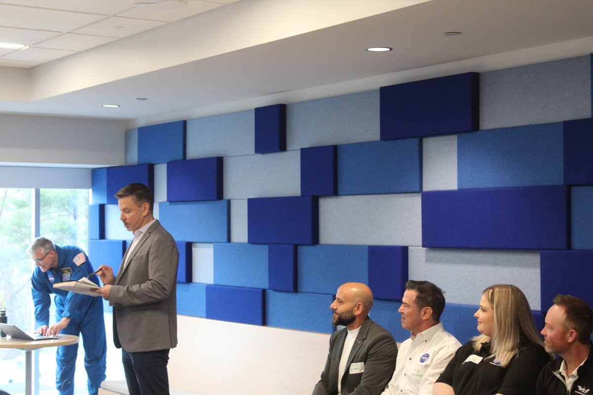 OlinkProteomics's tweet image. @NASA_Astronauts are at Olink HQ with @ISS_Research and @ISS_CASIS, exploring space research&apos;s impact on health. Thanks, Destination Station! 👨‍🚀👨‍🚀✨🚀✨🛰️🛸☀️🌌
#proteomics #olink