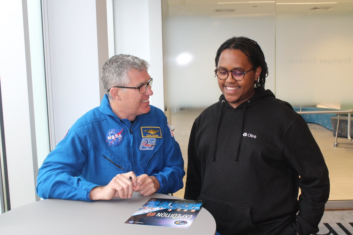 OlinkProteomics's tweet image. @NASA_Astronauts are at Olink HQ with @ISS_Research and @ISS_CASIS, exploring space research&apos;s impact on health. Thanks, Destination Station! 👨‍🚀👨‍🚀✨🚀✨🛰️🛸☀️🌌
#proteomics #olink