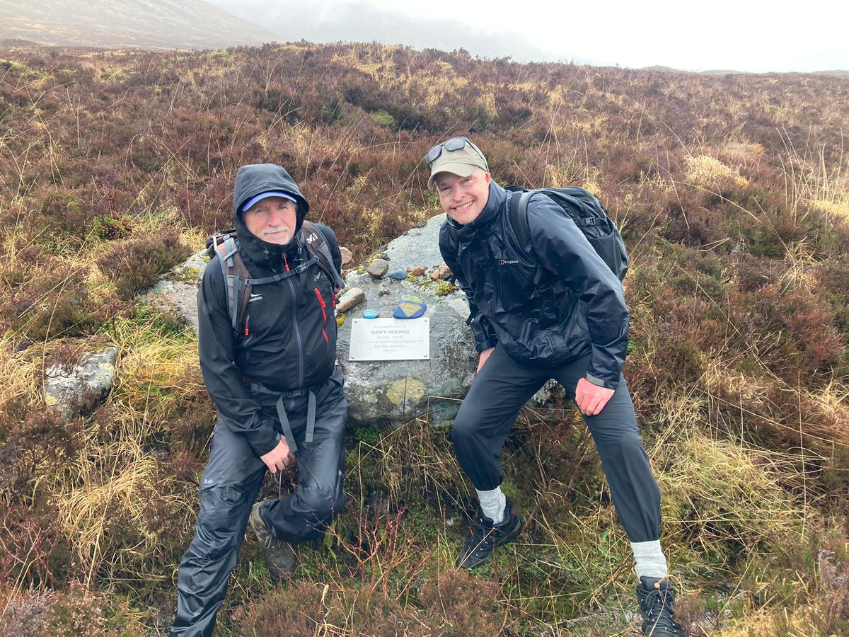 The wind, rain and cold didn't bother the participants of our latest #InvictusAdventures to hike 154km of the Scottish Highlands! They're being treated to some incredible scenery and are helping each other heal as a team. #InvictusSpirit 💛🖤