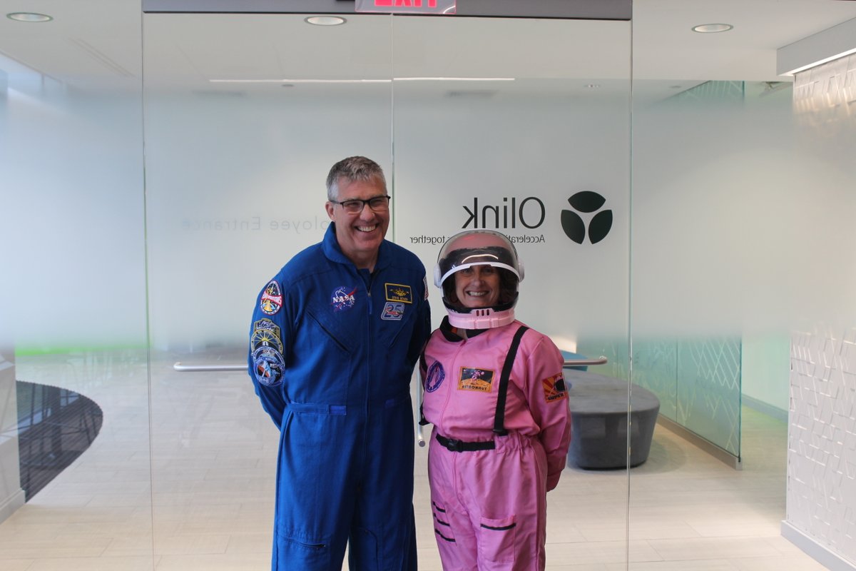 <a href="/NASA_Astronauts/">ARCHIVED NASA Astronauts</a> are at Olink HQ with <a href="/ISS_Research/">ISS_Research</a> and <a href="/ISS_CASIS/">ISS National Lab</a>, exploring space research's impact on health. Thanks, Destination Station! 👨‍🚀👨‍🚀✨🚀✨🛰️🛸☀️🌌
#proteomics #olink