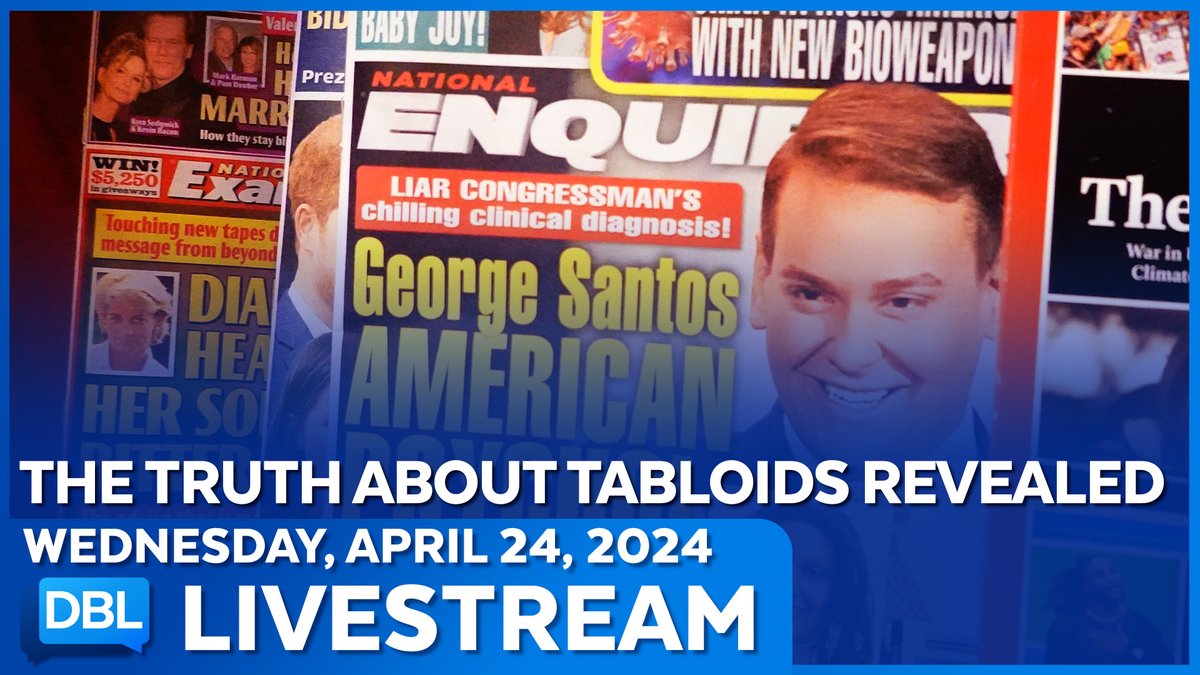 🔴DBL IS STREAMING: ▶️facebook.com/DailyBlastLive… ➡️ #DavidPecker's Testimony Pulls Curtain Back on #Gossip Magazines ➡️ Do You Believe in #Astrology? ➡️ Guests: @TonyYounMD & @kathygriffin w/ @SamSchacher @toryshulman @EricaCobb & @jeffschroeder23