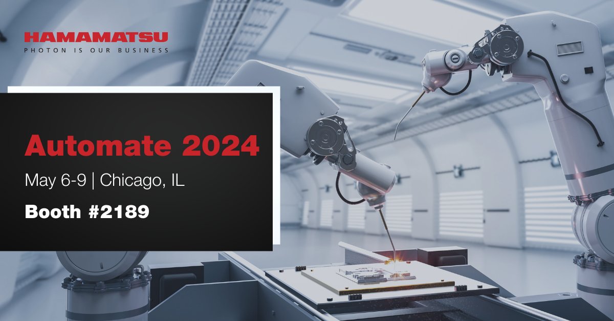 Our team is headed to Automate 2024 next month, May 6-9 in Chicago. In booth 2189, we’ll be showcasing our cameras and sensors for automation and machine vision applications. Get a preview of all we’ll have on display 👉 ow.ly/jx7r50R8Oca #Automate2024 #Automation