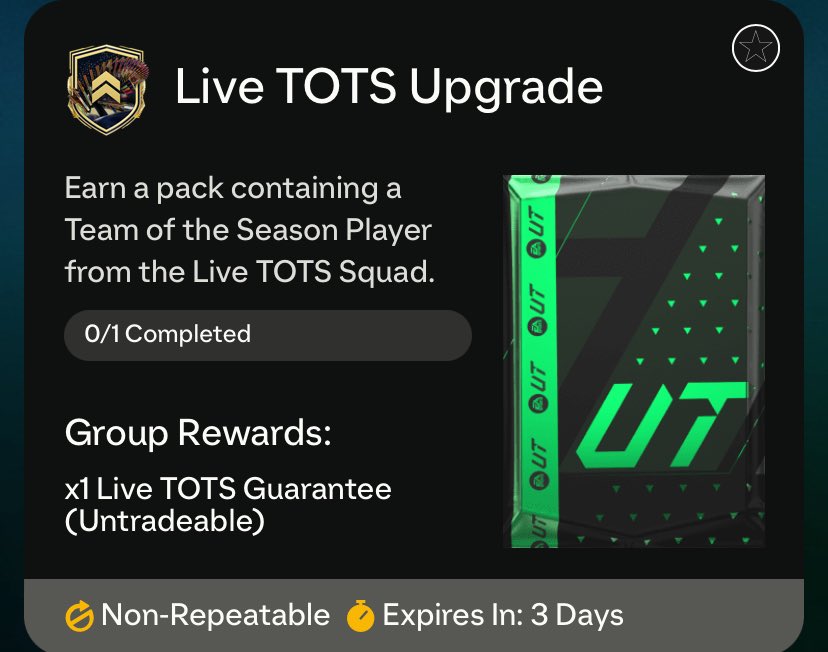 🚨 Show me your guaranteed TOTS 👇 86 squad is expensive so hopefully the pack weight is decent!