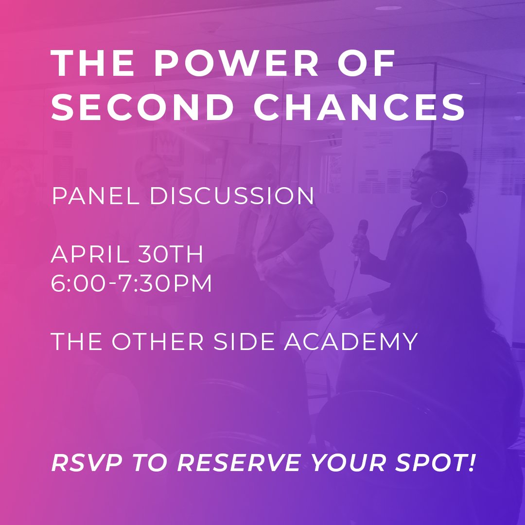 Join Rasa & Utah stakeholders for a panel discussion in recognition of Second Chance Month. Limited seats available, RSVP to reserve your spot! RSVP here: forms.gle/4APmaKLWWLN1KB… #rasa #secondchancemonth #offtherecord #utah