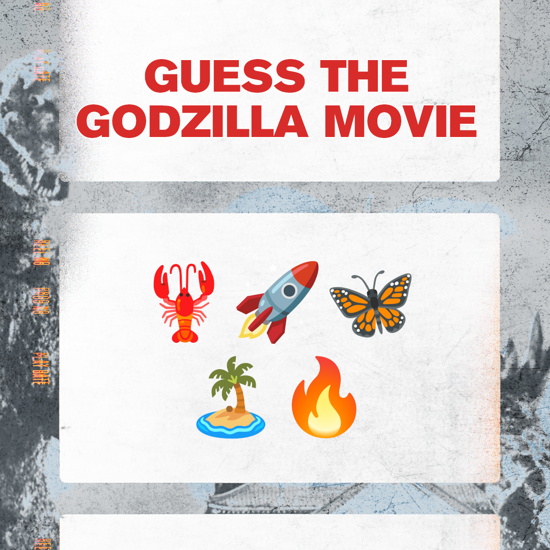 Can you guess the Godzilla movie? It's one shell of a film.