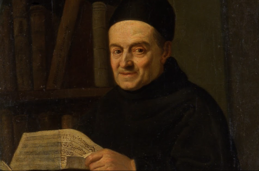 Kurzer Blick auf
Giovanni Battista (Padre) Martini, im 18. Jh. einer der wichtigsten Männer, alle Fragen der Musik betreffend.
Am 24. April 1706 in Bologna geboren, mit 16 den Franziskanern beigetreten, widmete er sich danach nur noch der Musik als Komponist, Theoretiker, Lehrer.