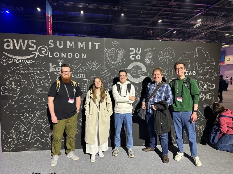 Team @instil on their way home after a busy day at #AWSSummit London. Great talks and good to catch up with AWS friends!