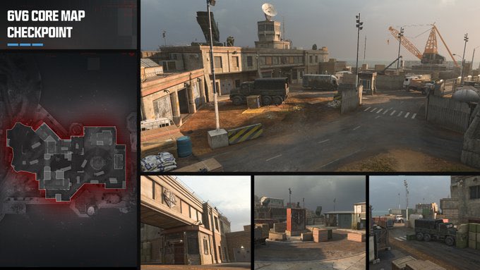 Two new core 6v6 multiplayer maps, Grime and Checkpoint will be added to #MW3 with Season 3 reloaded on May 1st