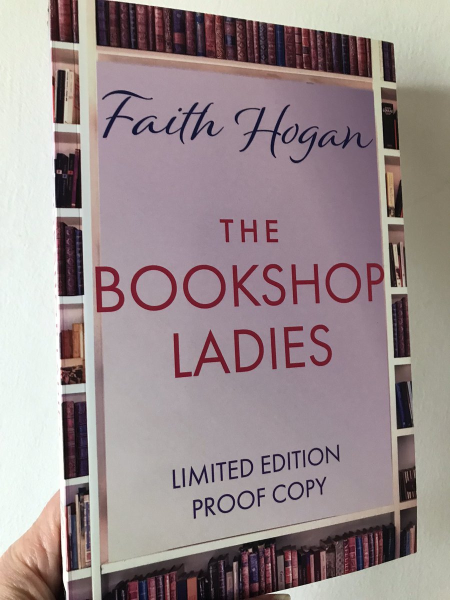 Thankyou to @AriaFiction for my copy of the fab sounding #TheBookshopLadies by @GerHogan 

Out on 6/6

Look out for my review nearer the time 🥰