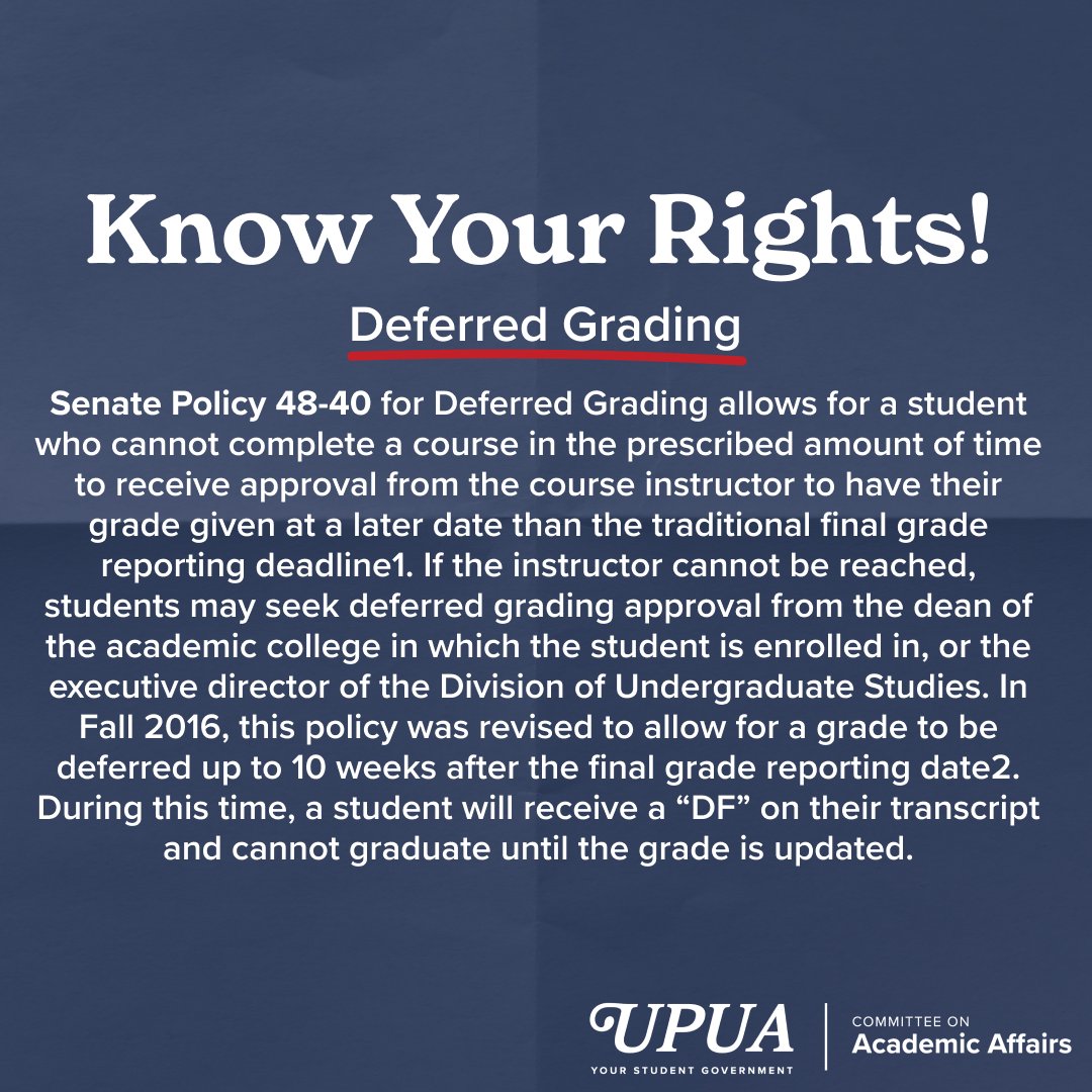 University Park Undergraduate Association tweet media